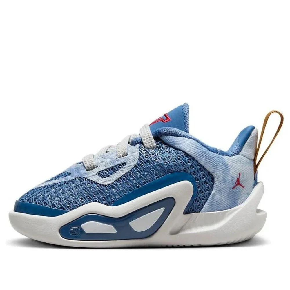 Air Jordan Tatum 1 DX5358-400 Sneakers Toddler 7 Blue Basketball Shoes RHS8899